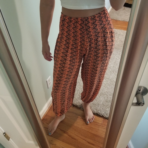 COPY - Boho wide leg genie pants - Picture 1 of 5